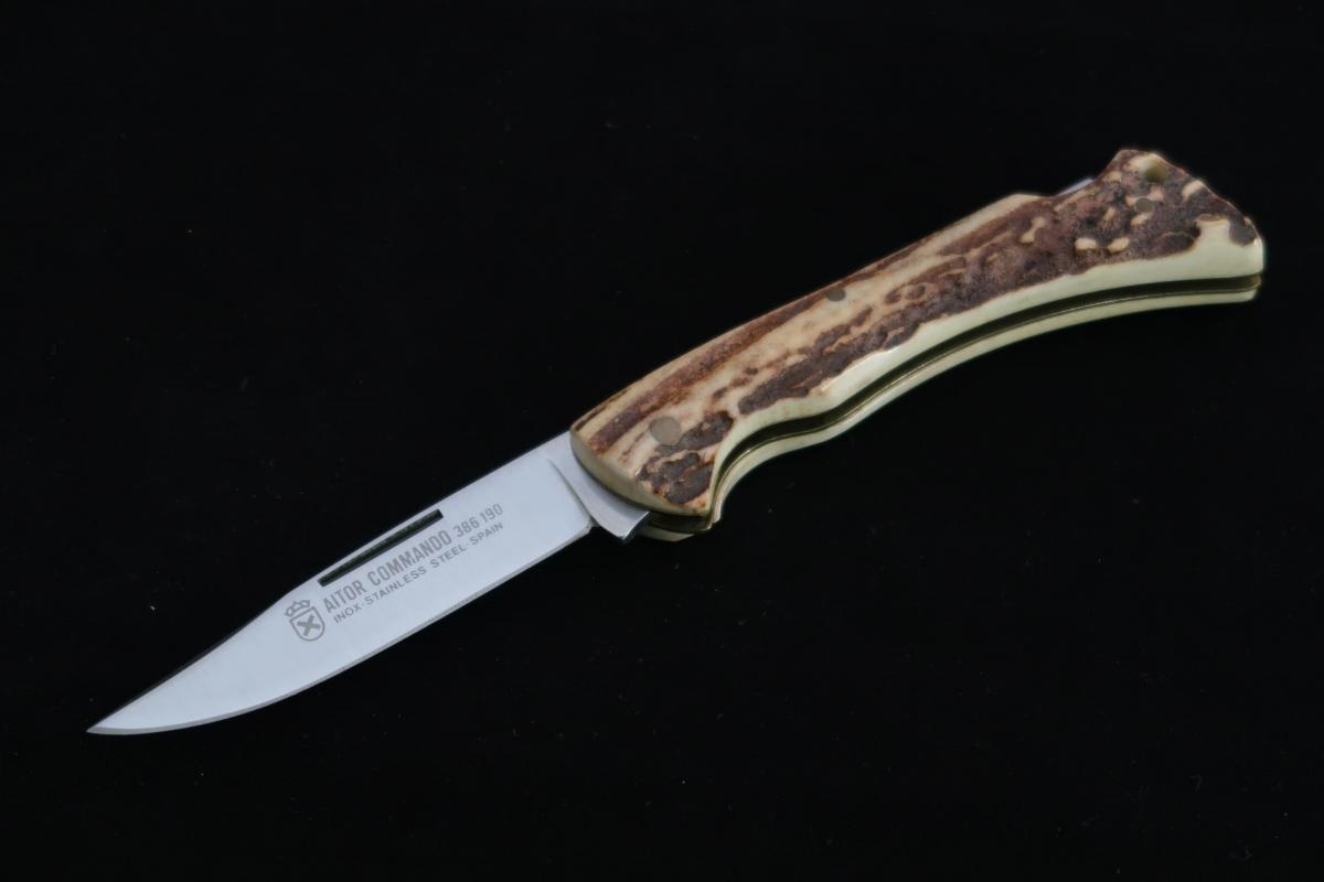 Old AITOR Command Knife(1975') | Japanese Cutlery Pro Store