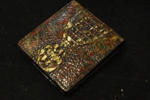 藤(Tou) collabo Remake Crocodile wallet  Fire starter set