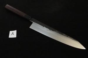 藤(Tou)   Yoshihiko Akitomo Koubuse  Kiritsuke Gyuto 240㎜・Double Bevel (A)-2