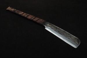 swordsmith type  unsigned  Aizu hunting knife175mm・single bevel（藤Tou collaboration)　