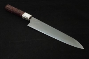 Swordsmith・Shigenori Ozawa　 Tamahagana Gyuto 240㎜・Double bevel